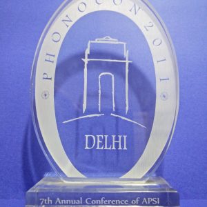 Award 7th Annual Conference APSI Army Hospital (Research & Referral) PHONOCON 2011
