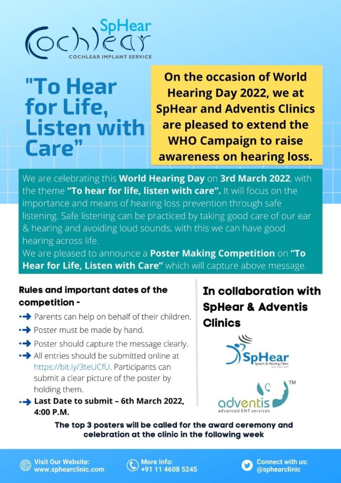 Speech Therapy for Children, Adults & Toddlers in Delhi SpHear Clinic